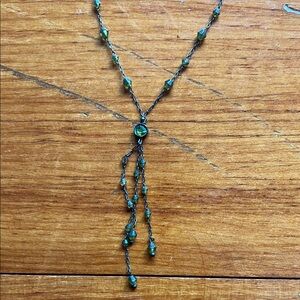 Green Beaded Necklace